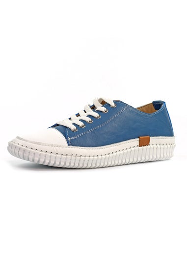 Lunar Denim Blue Truffle II Plimsoll