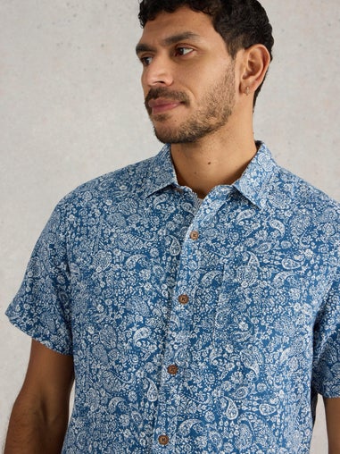 Hemd Finsbury mit Paisley-Print