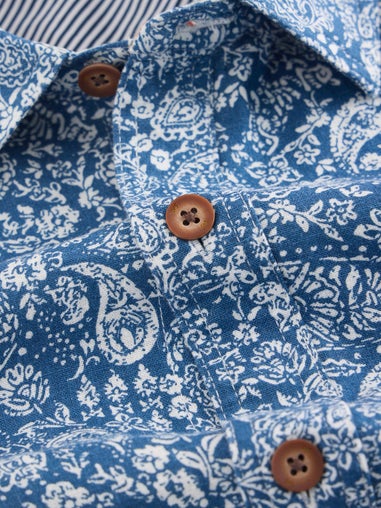Hemd Finsbury mit Paisley-Print