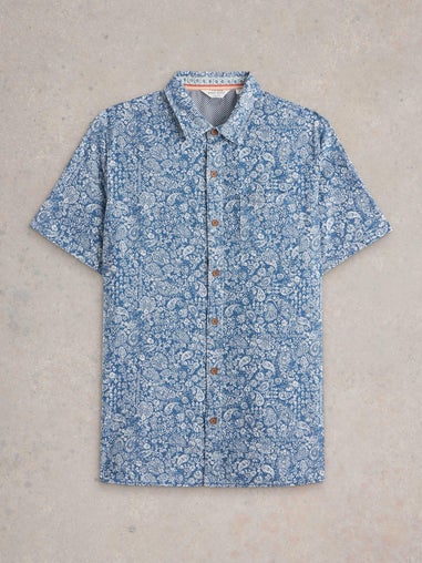 Hemd Finsbury mit Paisley-Print