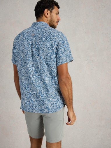 Hemd Finsbury mit Paisley-Print