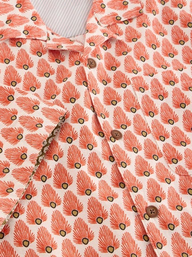 Hemd Hayle mit Fächerprint