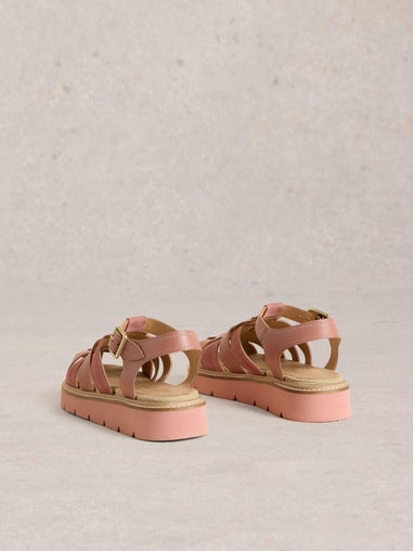 Riemensandalen mit Profilsohle