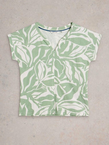 T-Shirt Nelly mit Keilausschnitt