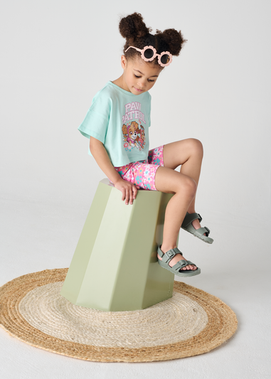 Brand Threads Paw Patrol Multi Top and Short Set (3 - 6 Years)