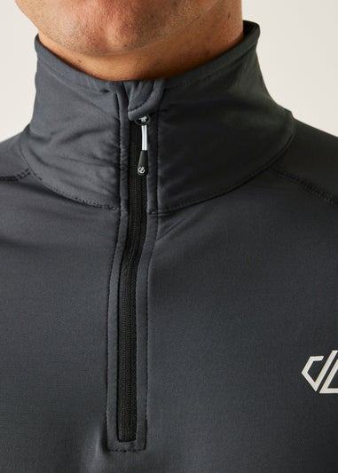 Dare2b Ebony Grey Men's Fuse Up II Core Stretch Midlayer