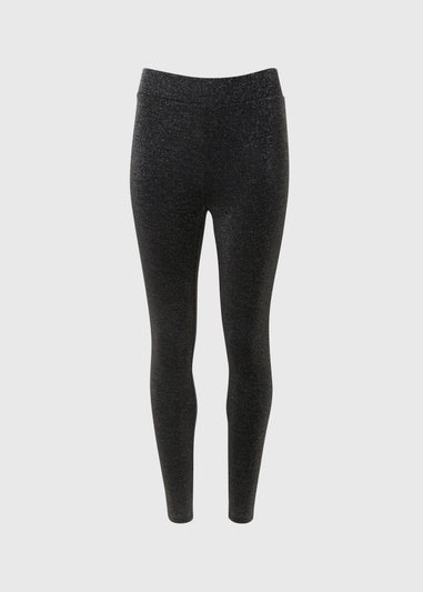 Black Sparkle Leggings