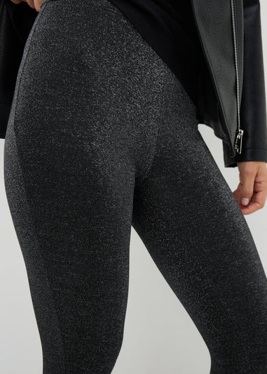 Black Sparkle Leggings