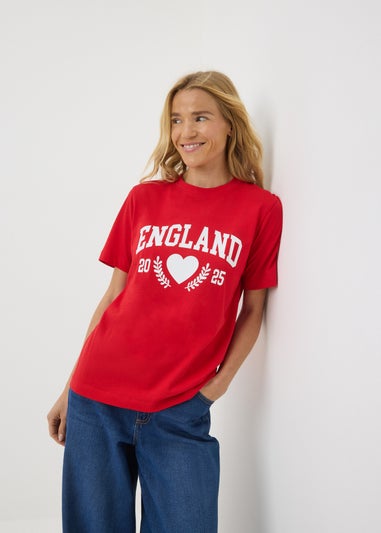 Red England 2025 T-Shirt