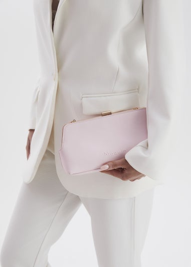 Madein Pink Daphne Clutch Bag