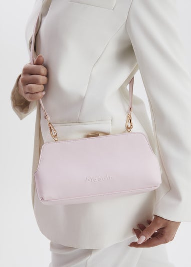 Madein Pink Daphne Clutch Bag