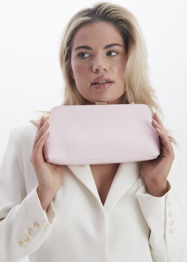 Madein Pink Daphne Clutch Bag