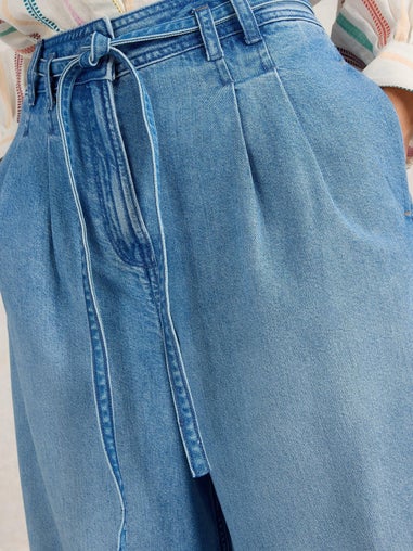 Jeans Sasha mit weitem Bein