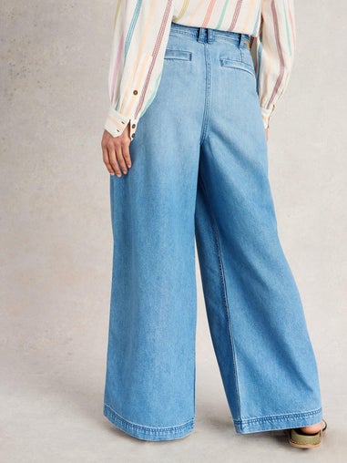 Jeans Sasha mit weitem Bein