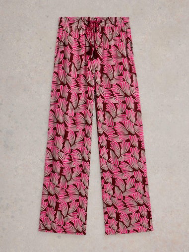 Belle Crinkle Hose mit weitem Bein