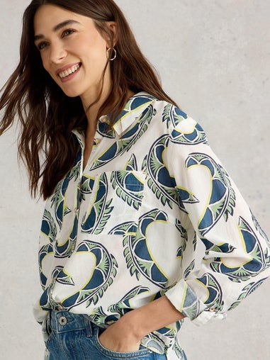 Bluse Sophie aus Bio-Baumwolle