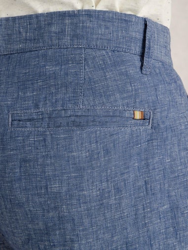 Chinoshorts aus Leinen