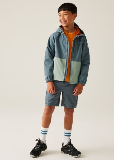 Regatta Metal Kids Hanleigh II Waterproof Breathable Isotex Jacket (3- 16 Yrs)
