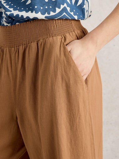 Culotte Shelly aus Leinenmischung