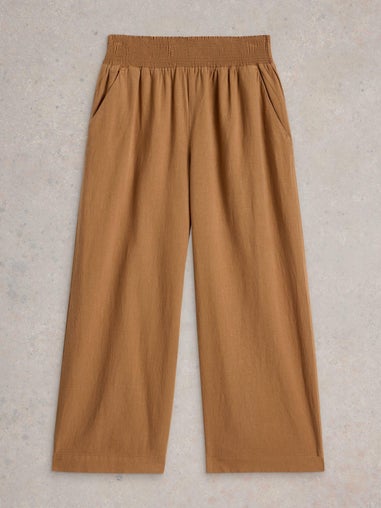 Culotte Shelly aus Leinenmischung