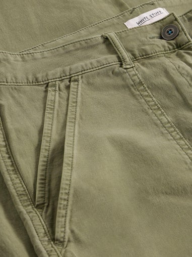 Chinohose Twister mit weitem Bein
