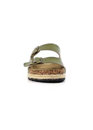 Lunar Khaki Belinda Sandal