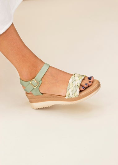 Lunar Green Indiana Sandal