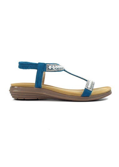 Lunar Teal Tancy Sandal