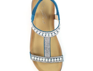 Lunar Teal Tancy Sandal