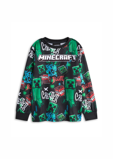 Minecraft Kids Multicoloured Creeper Pack of 2 Pyjama Set (5-14 Years)