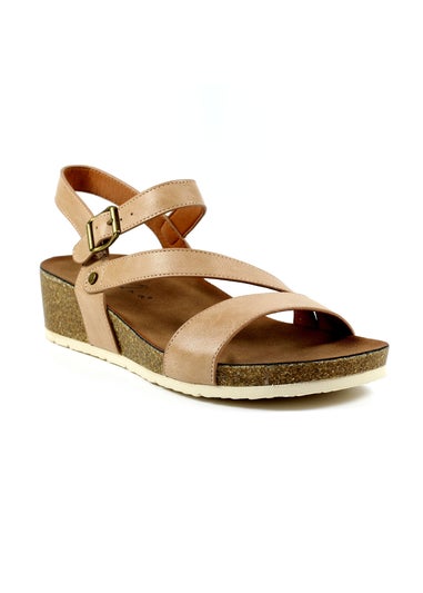 Lunar Beige Cluster Sandal