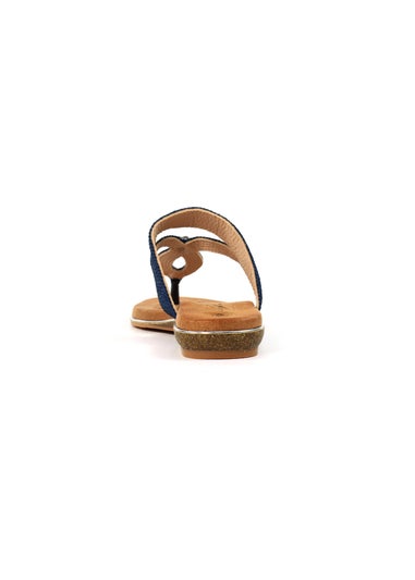 Lunar Blue Ezra Sandal