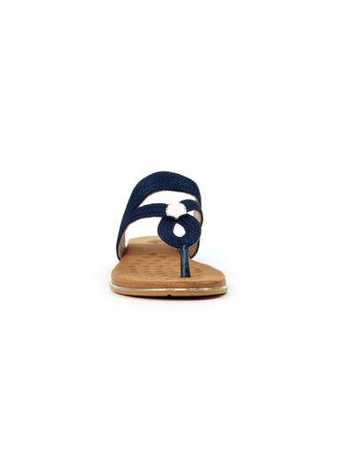 Lunar Blue Ezra Sandal