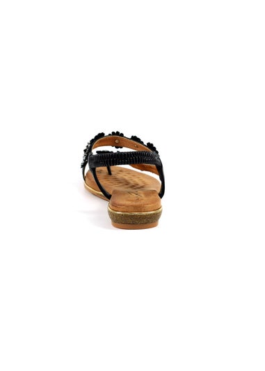 Lunar Black Charlotte II Sandal