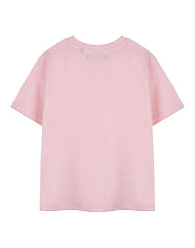 Minecraft Pixel Hearts Kids Pink T-Shirt (3-14 Years)