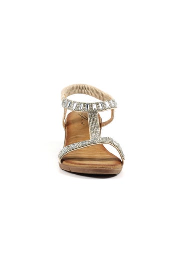 Lunar Silver Macie Sandal