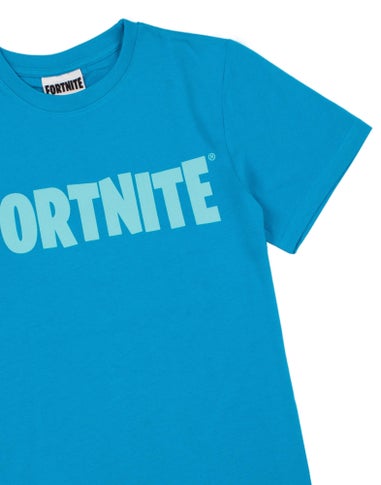 Fortnite Kids Logo Blue T-Shirt