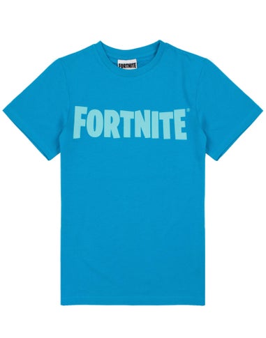 Fortnite Kids Logo Blue T-Shirt