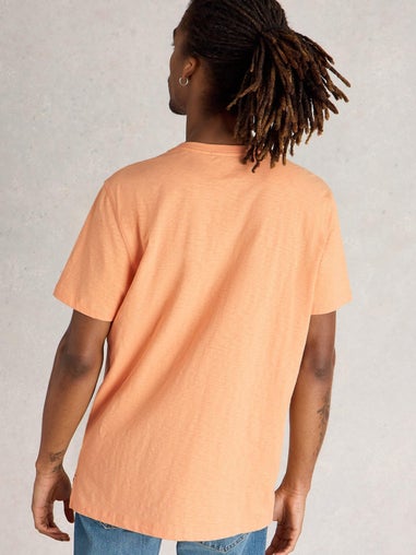T-Shirt Abersoch mit Wellengrafik