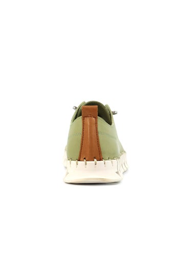 Lunar Khaki St Austell Plimsoll