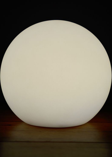 ValueLights Toka IP44 Colour Changing Rechargeable Garden Ball Light with Remote Control (40cm)