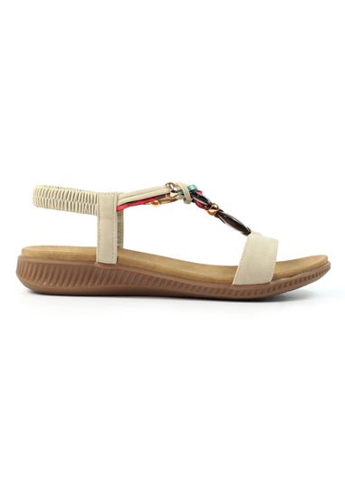 Lunar Beige Brava Sandal