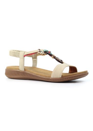 Lunar Beige Brava Sandal