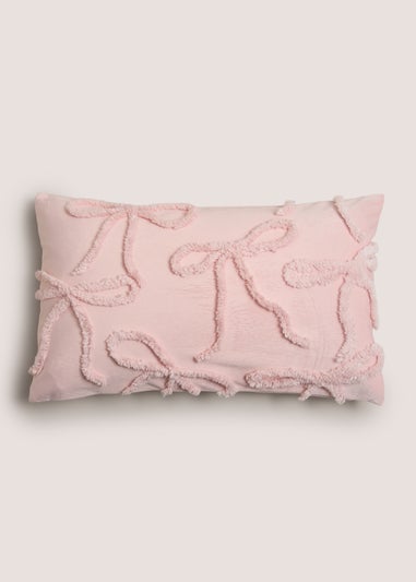 Pink Bow Cushion