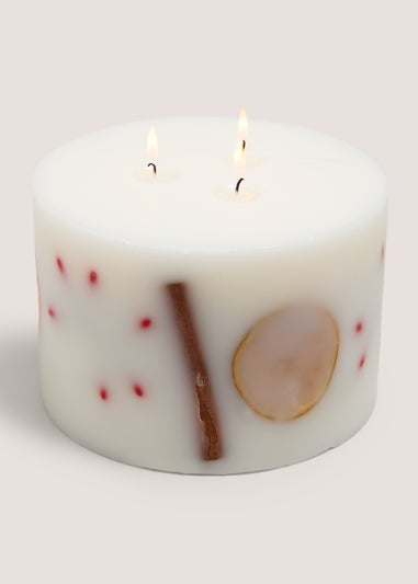 Large Festive Spice Botanical Candle