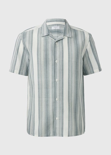 Green Honeycomb Texture Shirt