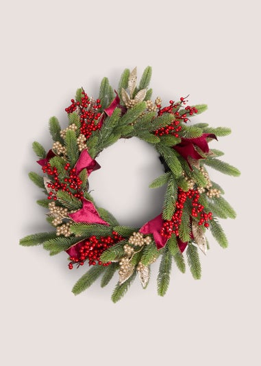 Burgundy Wreath