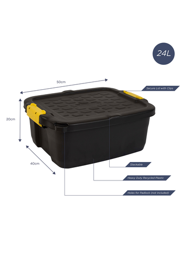 Charles Bentley Heavy Duty Bundle Set of 4 (Box 175L, 145L, 24L, Caddy)