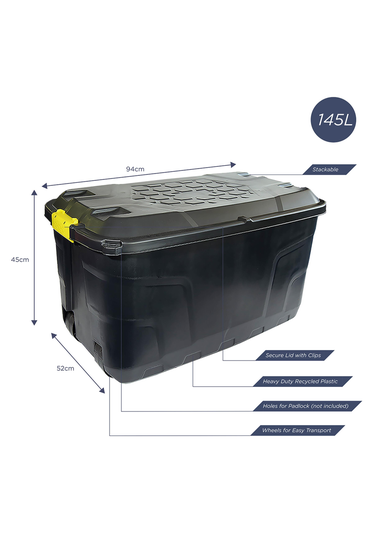 Charles Bentley Heavy Duty Bundle Set of 4 (Box 175L, 145L, 24L, Caddy)