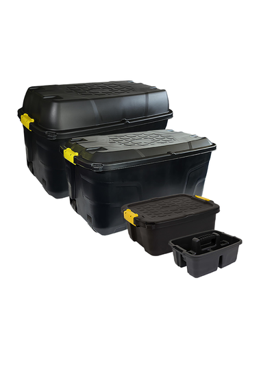 Charles Bentley Heavy Duty Bundle Set of 4 (Box 175L, 145L, 24L, Caddy)